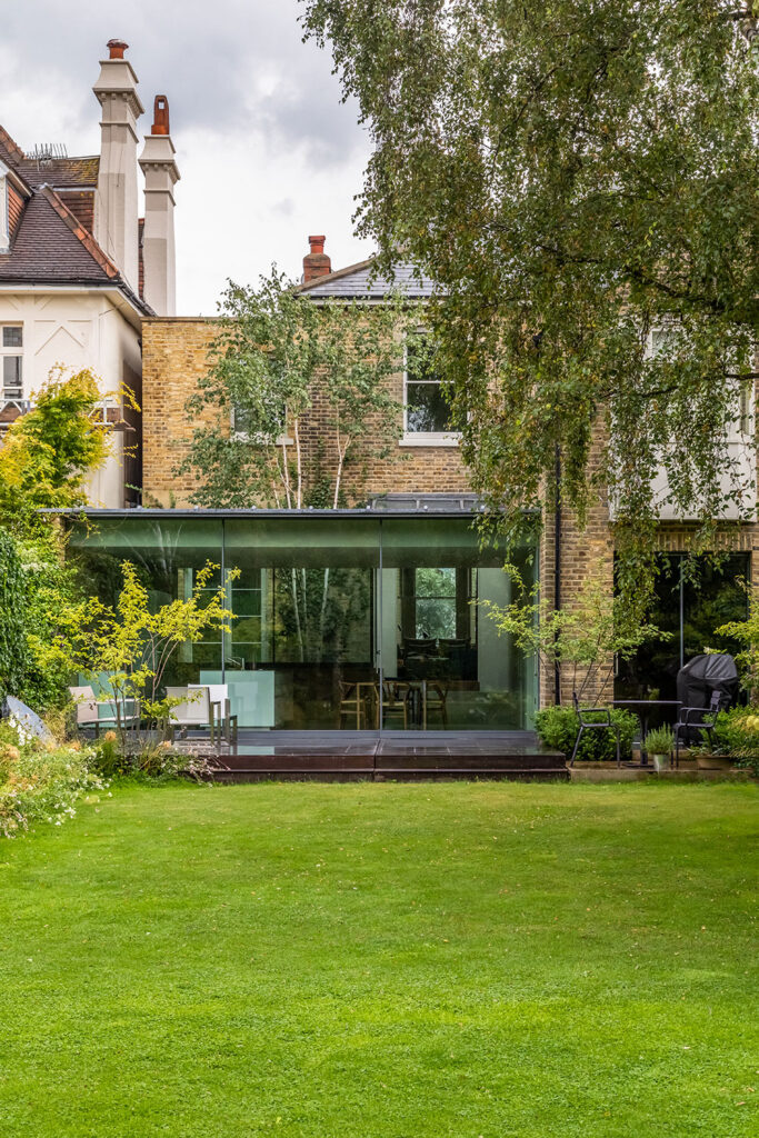 Broderick Road renovation combining period features with sleek, modern elements